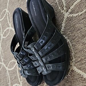 Croft and Barrow women's wedge heel sandal